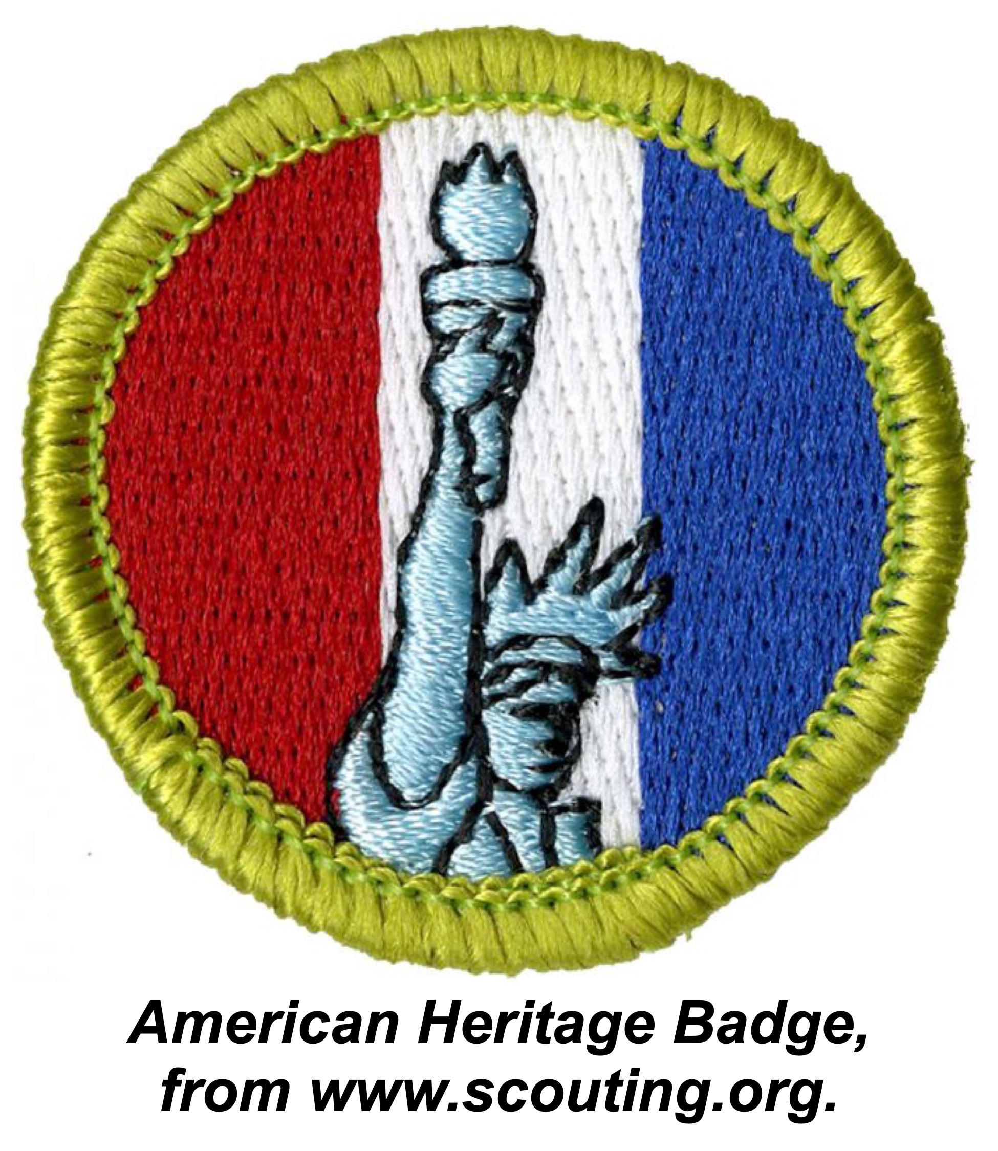 American Heritage Badge